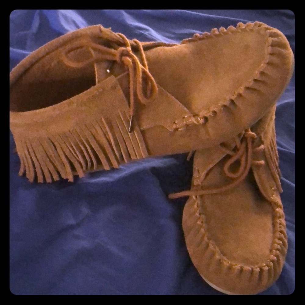 Moccasins Size 8